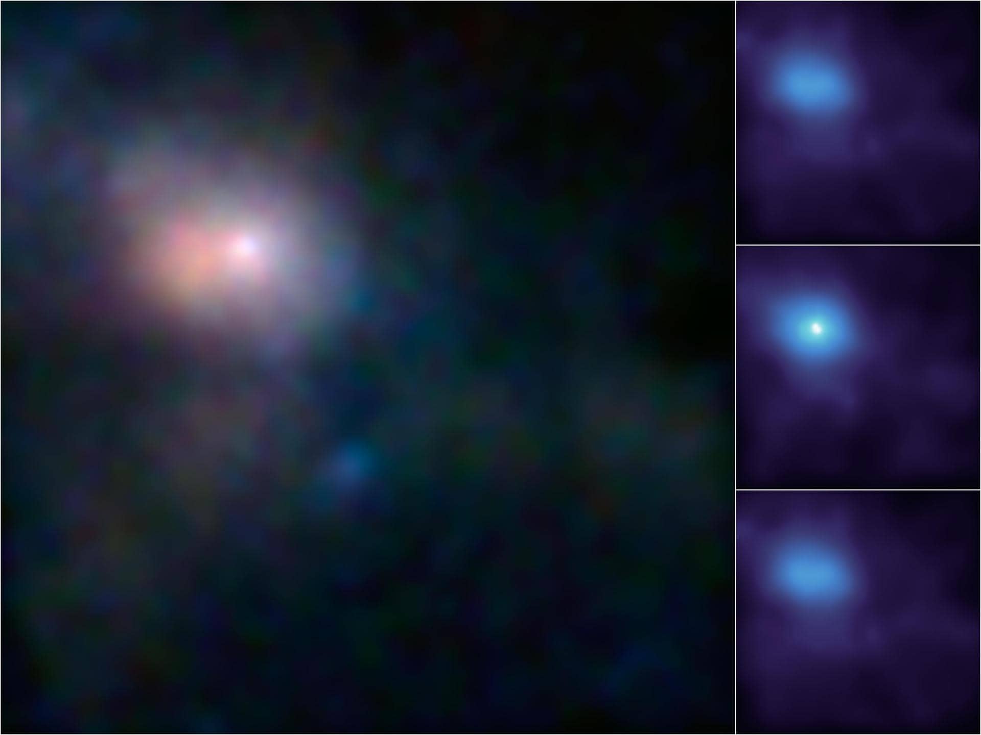 Sagittarius A* visto in luce X ad alta energia dal telescopio NuSTAR della NASA al centro della Via Lattea
