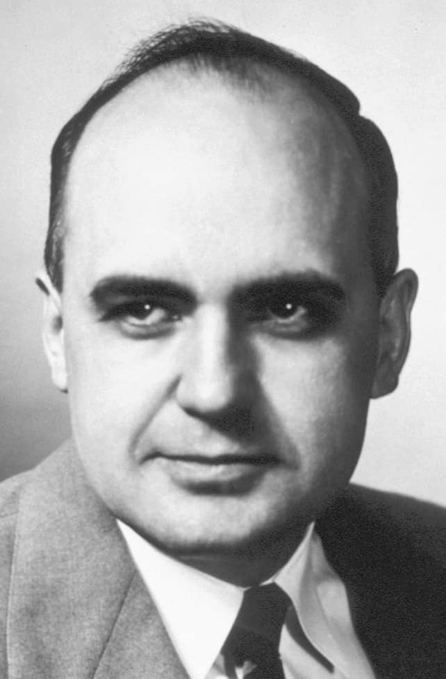 Ritratto di Maurice Hilleman intorno al 1958 quando era capo del Dipartimento di Malattie Virali al Walter Reed