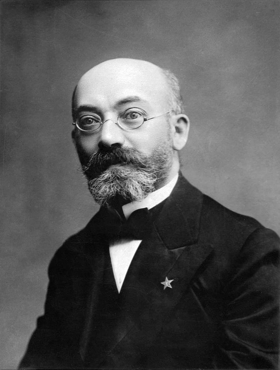 Ritratto fotografico di Ludwik Lejzer Zamenhof, creatore dell'esperanto