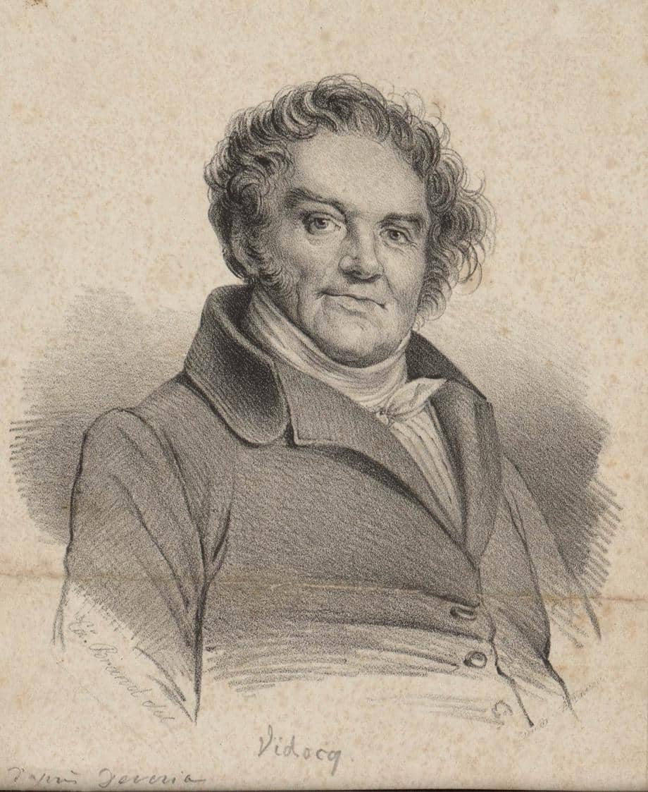Ritratto storico di Eugène-François Vidocq (1775-1857), fondatore della Sûreté di Parigi