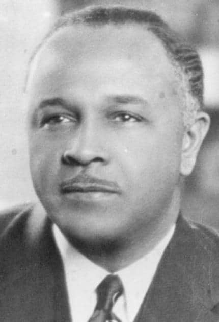 Ritratto del chimico afroamericano Percy Lavon Julian