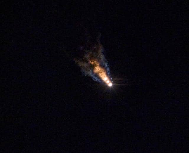 Il razzo Delta IV Heavy con a bordo la Parker Solar Probe al lancio del 12 agosto 2018