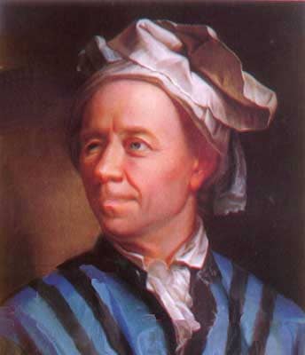 Ritratto del matematico Leonhard Euler dipinto da Jakob Emanuel Handmann