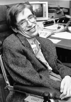 Ritratto di Stephen Hawking, il fisico che teorizzò la radiazione dei buchi neri