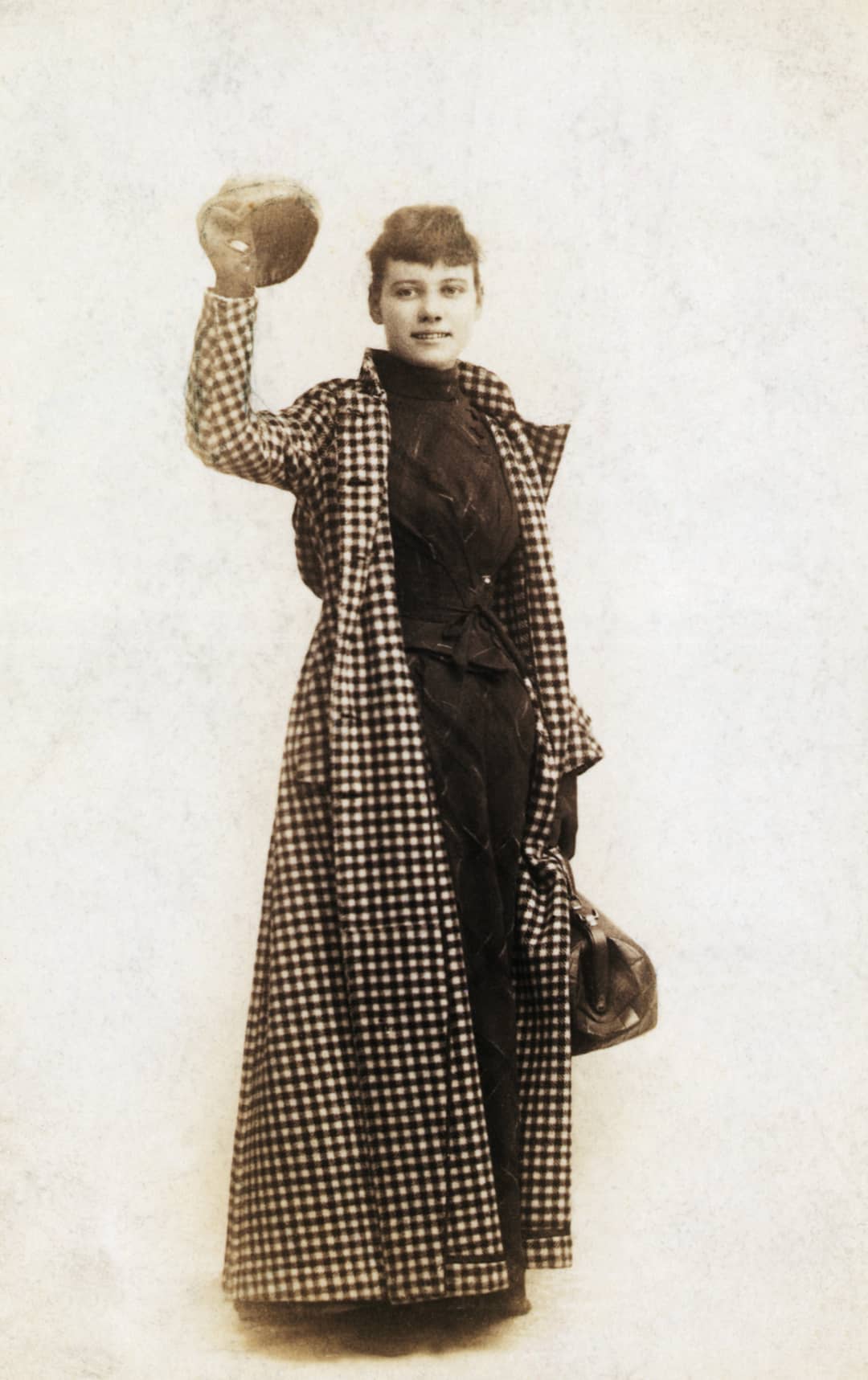 Ritratto fotografico di Nellie Bly del 1889