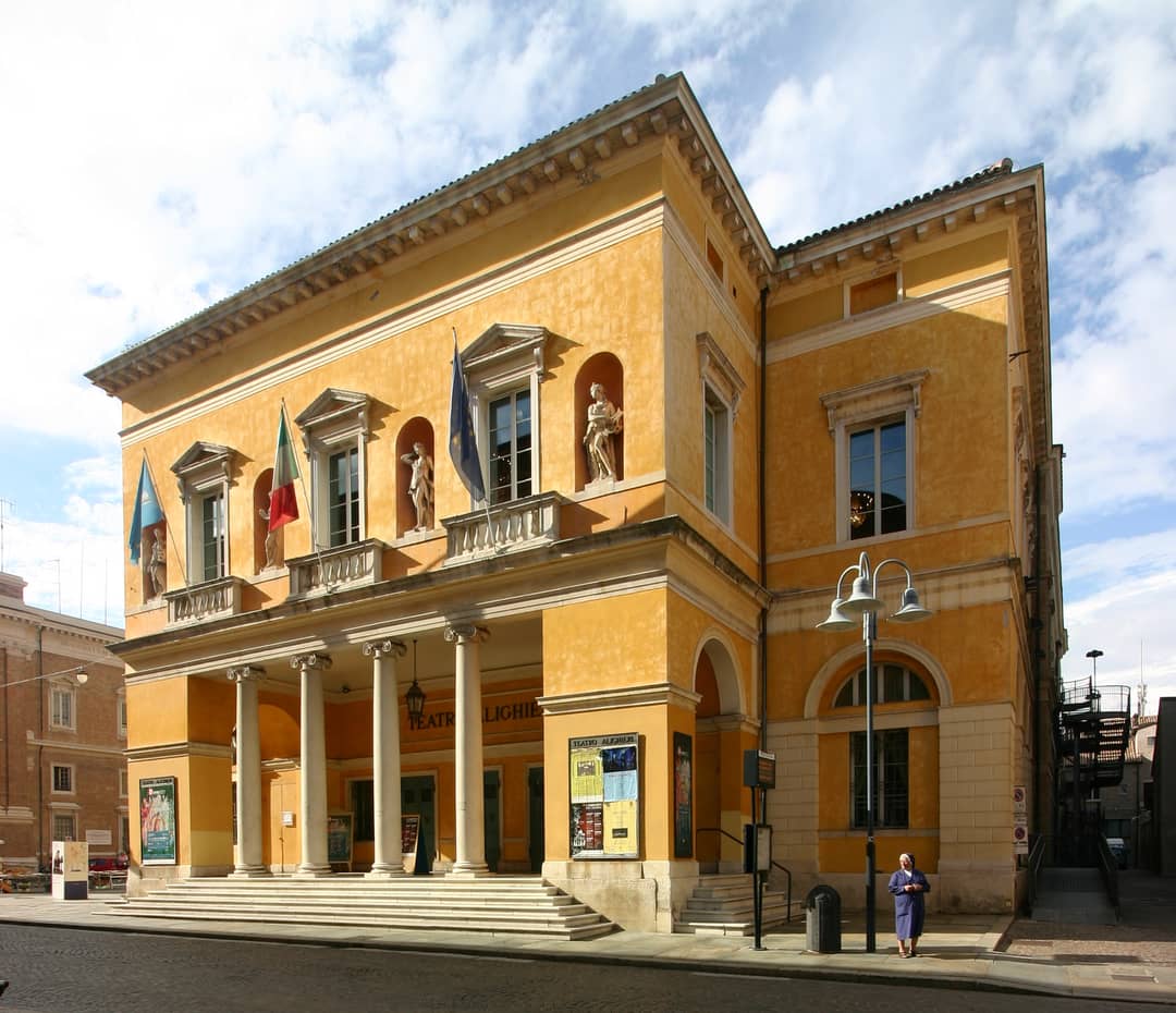 Il Teatro Dante Alighieri di Ravenna, sede storica del festival