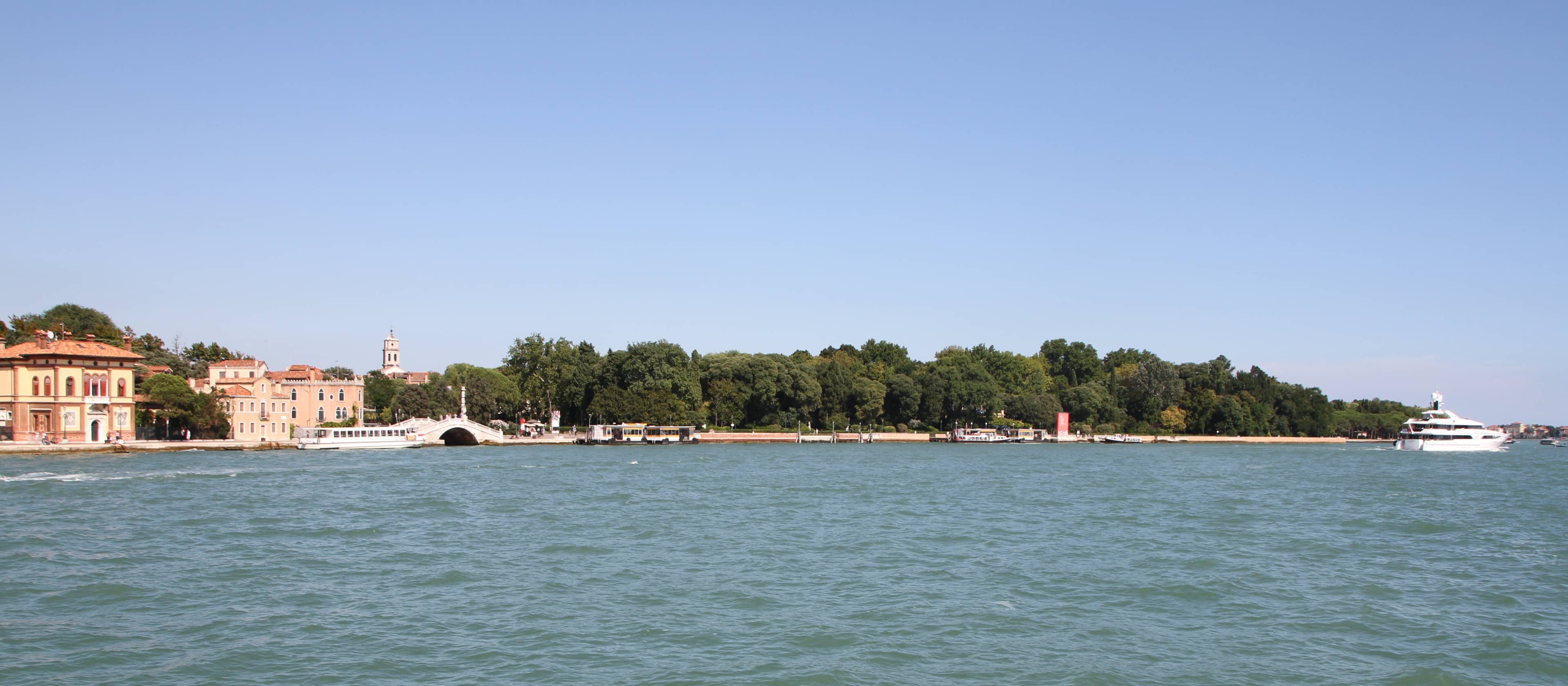 I padiglioni dei Giardini della Biennale di Venezia, sede storica dell'Esposizione Internazionale d'Arte