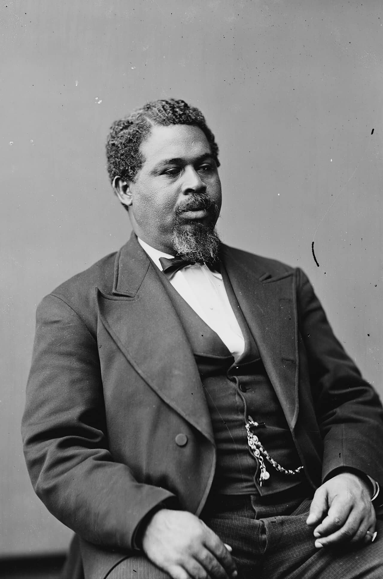 Ritratto fotografico ottocentesco di Robert Smalls